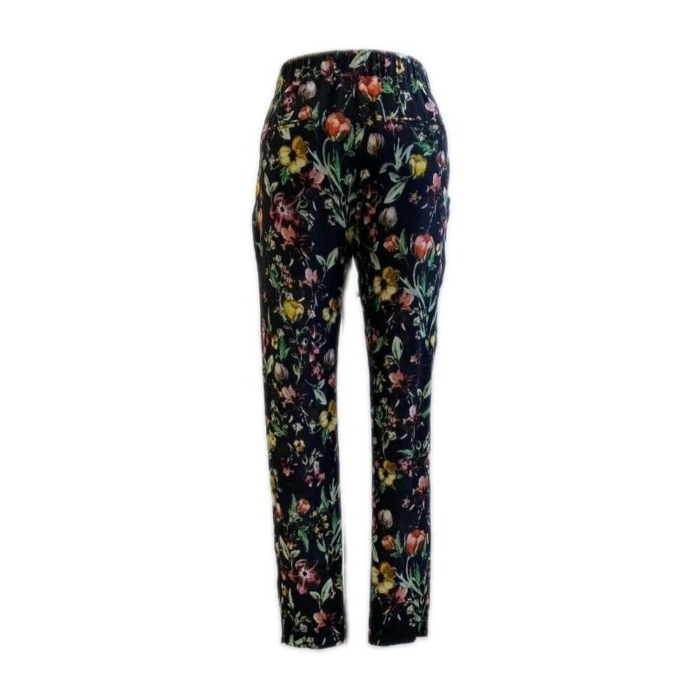 3.1 Phillip Lim Silk Pants Multicolor Floral Harem Trouser Joggers XS 0